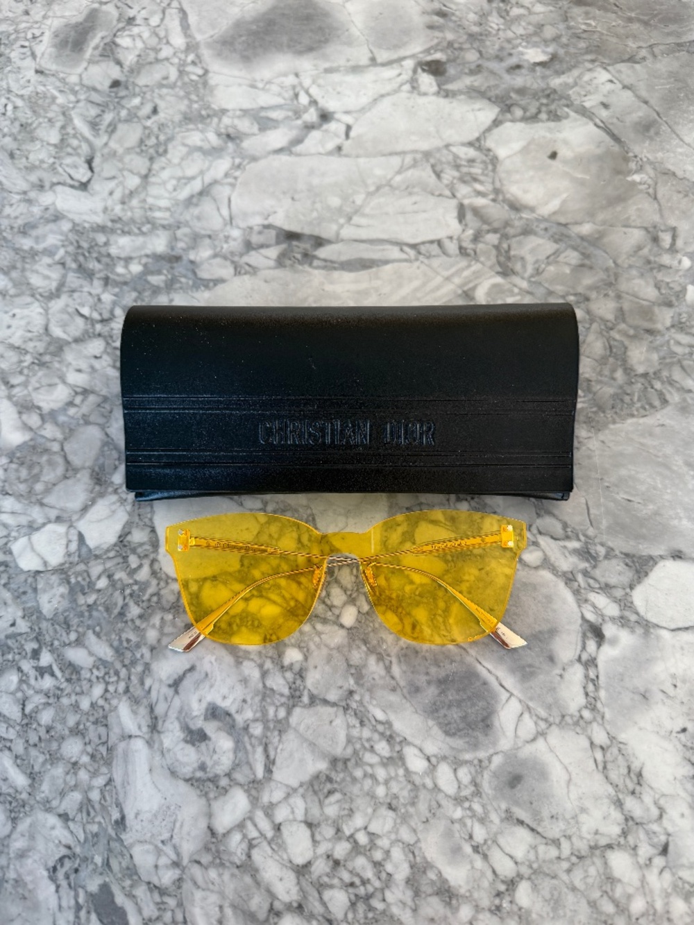 Yellow Dior Shades
